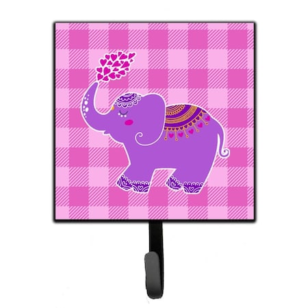 Carolines Treasures Purple Elephant Leash or Key Holder BB7161SH4